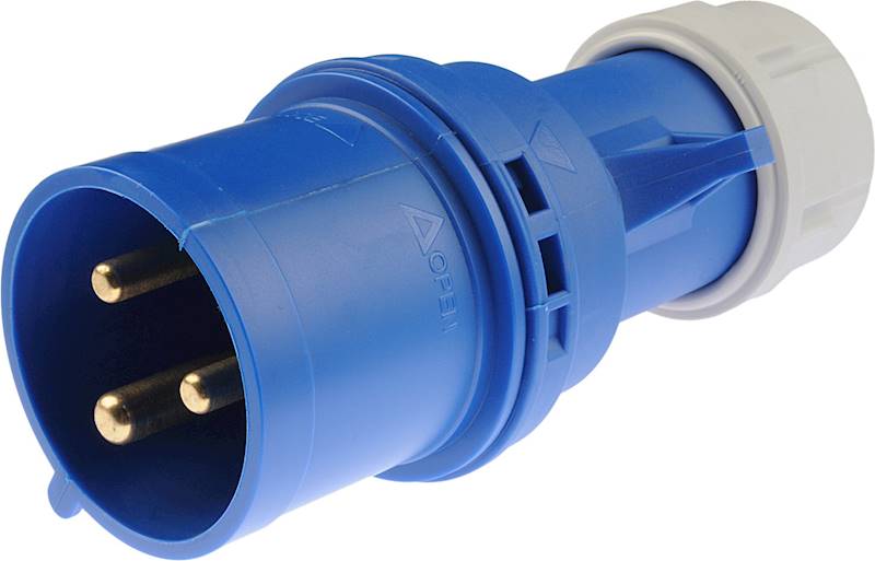 PCE WTYK PRZENOŚNY  32A/3P 230V IP44