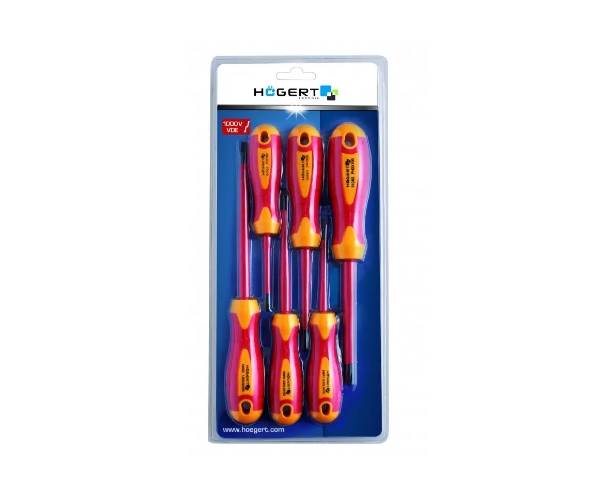 HOGERT 1000V KPL. WKRĘTAKÓW  6szt. HT1S996