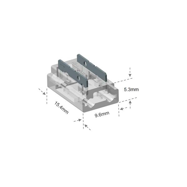 NEXTEC ZŁĄCZKA LED COB/SMD MONO  8mm 9w1