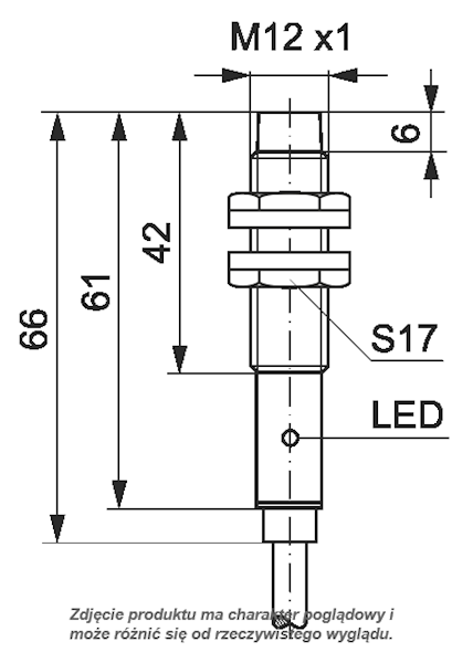 SELS CZUJNIK INDUKCYJNY PCID4RP 10-30VDC