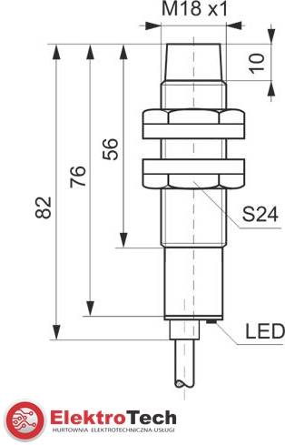 SELS CZUJNIK INDUKCYJNY PCIA8Z 24VAC
