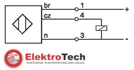 SELS CZUJNIK INDUKCYJNY PCID8ZPW 10-30VDC