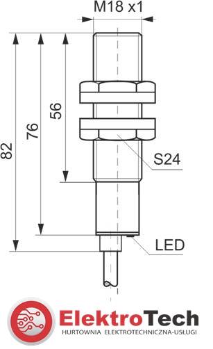SELS CZUJNIK INDUKCYJNY PCID8ZPW 10-30VDC