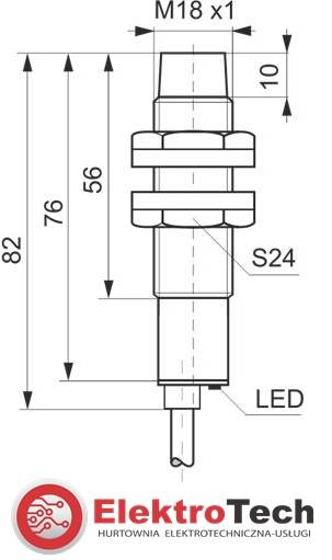 SELS CZUJNIK INDUKCYJNY PCIA8Z 90-250VAC