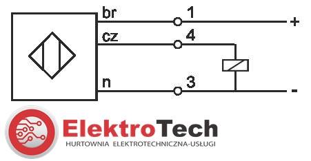 SELS CZUJNIK INDUKCYJNY PCID4ZP 10-30VDC