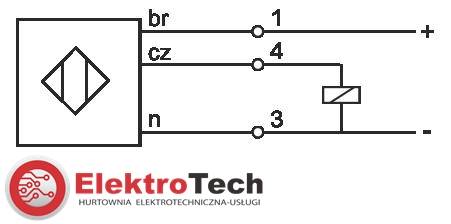 SELS CZUJNIK INDUKCYJNY PCID5ZP 10-30VDC