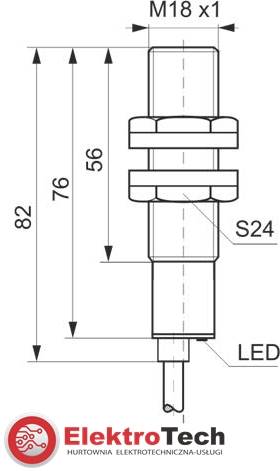SELS CZUJNIK INDUKCYJNY PCID5ZP 10-30VDC