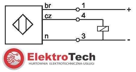 SELS CZUJNIK INDUKCYJNY PCID15ZP 10-30VDC