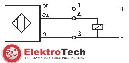 SELS CZUJNIK INDUKCYJNY PCID15RP 10-30VDC