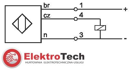 SELS CZUJNIK INDUKCYJNY PCID8RP 10-30VDC
