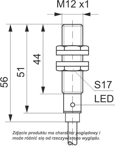 SELS CZUJNIK INDUKCYJNY SCID4RPW 10-30VDC