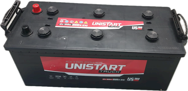 Akumulator UNISTART TRUCK 12V 180Ah 1000A
