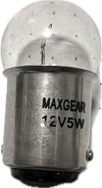 Żarówka R5W 12V 5W z cokolem metalowym .opak 10szt