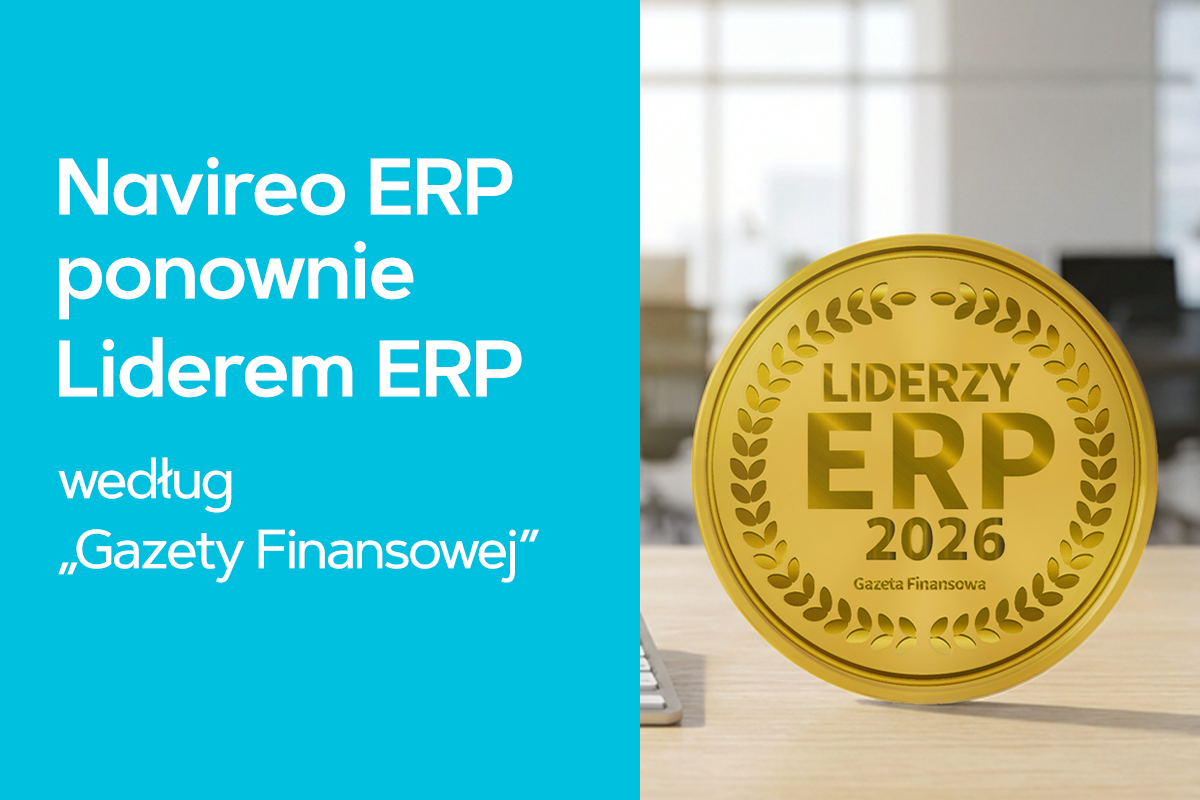 Navireo ERP ponownie Liderem ERP według „Gazety Finansowej”