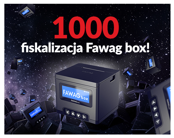 1000 fiskalizacja Fawag box!