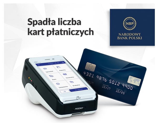 Spadła liczba kart płatniczych