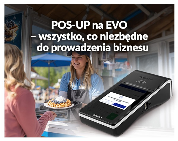 POS-UP na Evo - wszystko, co niezbędne do prowadzenia biznesu