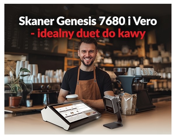 Skaner Genesis 7680 i Vero - idealny duet do kawy