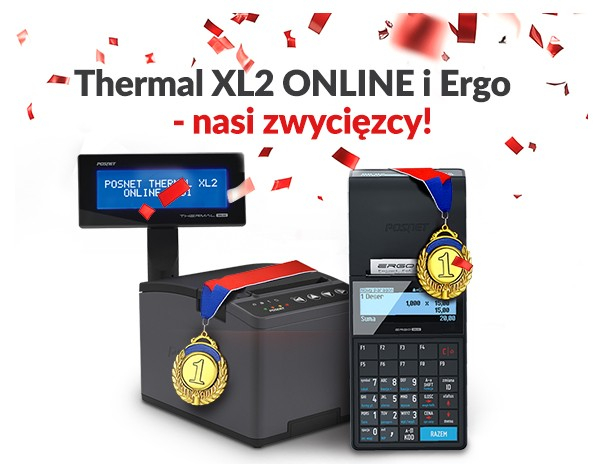 Thermal XL2 ONLINE i Ergo - nasi zwycięzcy