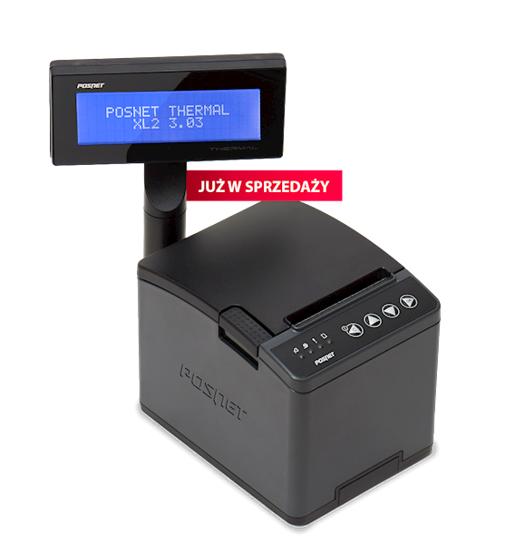 DRUKARKA FISKALNA POSNET THERMAL XL2 ONLINE 3” (MODUŁ, OLED)