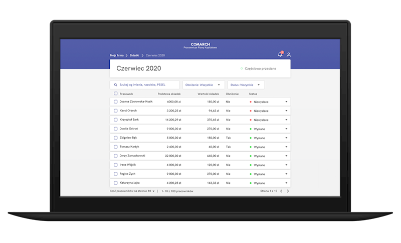 Comarch ERP Optima PPK - Standard Enterprise BR do 1000 pracowników