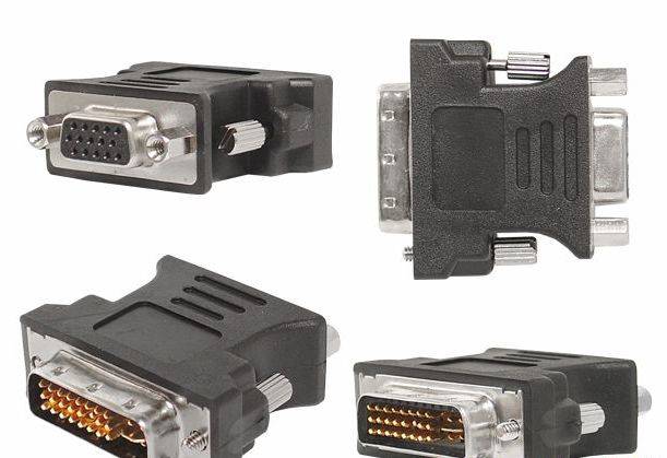 ADAPTER WT. DVI/GN. VGA