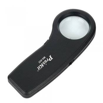 LUPA Z PODŚWIETLENIEM LED+UV 7,5X MA-022 PROSKIT