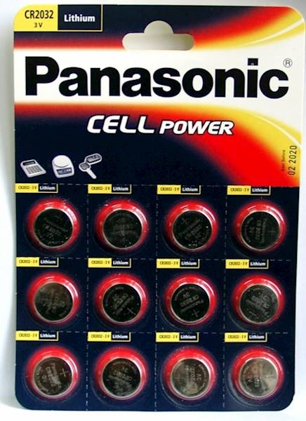 BATERIA PANASONIC CR-2032 3V