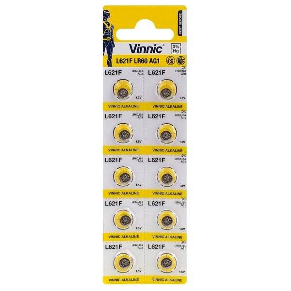 BATERIA 164 AG1 LR620 AG01 VINNIC