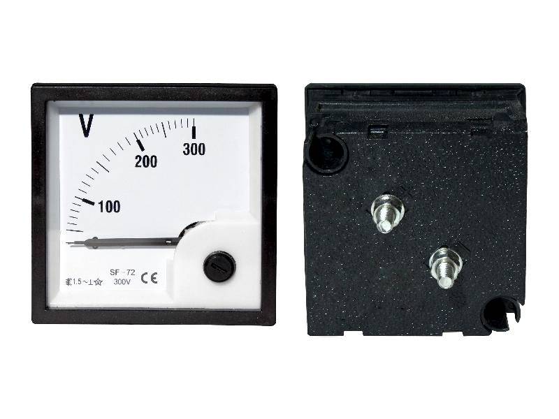 MIERNIK ANALOG. VOLTOM. KWADRAT DUŻY 300V / 51-330