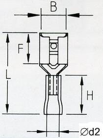 KONEKTOR ŻEŃSKI IZOL. KFB63X08 100SZT