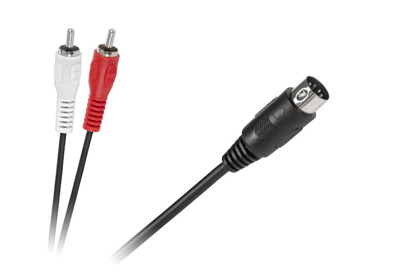 KABEL DIN / 2XRCA 1,2M / 6332