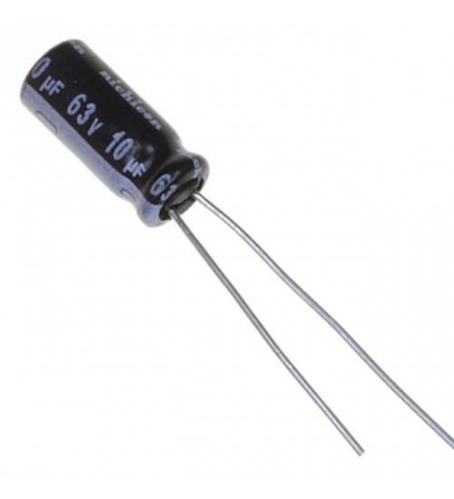 KONDENSATOR EL.10uF/100V