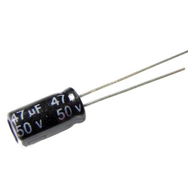 KONDENSATOR EL.47uF/50V