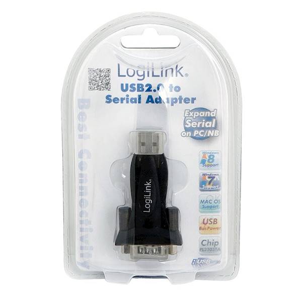 KONWERTER USB 2.0/rs232 logilink 06145