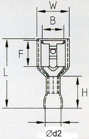 KONEKTOR GN.PŁ.IZOL.KFIR-6.3 /100SZT./