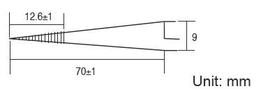 PĘSETA 1PK-118T 165MM PROSKIT / 06659