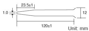 PĘSETA 1PK-115T 200MM PROSKIT / 06657