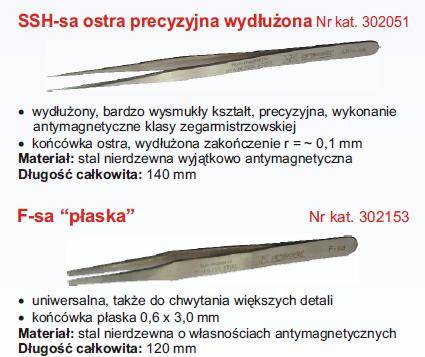 PINCETA SMD104-SA PROSTA XYTRONIC