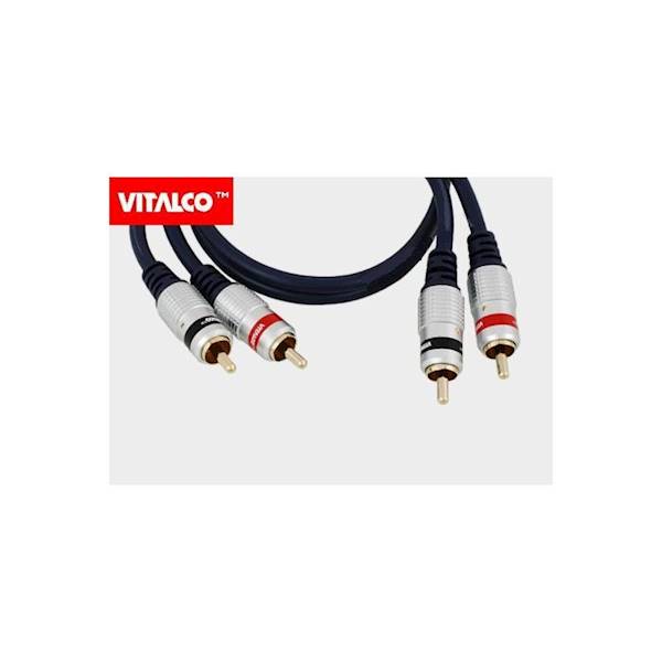 PRZYŁĄCZE 2RCA DIGITAL 0,5M RKD200 BLISTER, 2678
