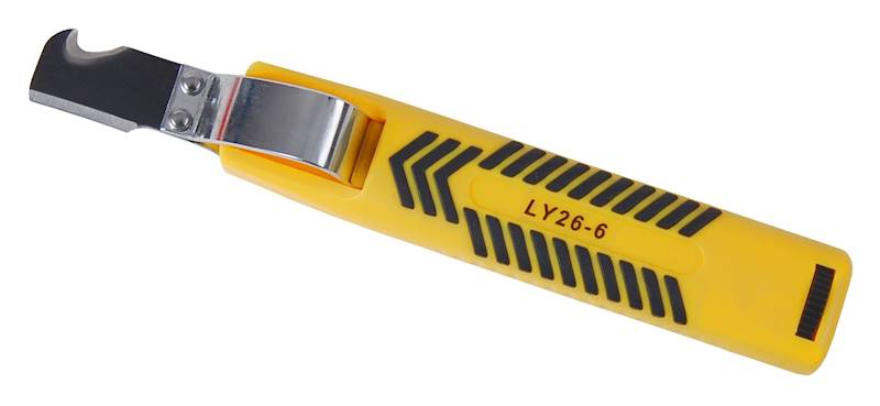 ŚCIĄGACZ IZOLACJI LY26-6 8-28mm Z NOŻEM