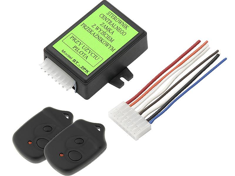 STEROWNIK ZAMKA CENTRALNEGO ST-2PK+ 2 PILOTY/ 1640