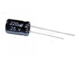 KONDENSATOR EL.220uF/25V