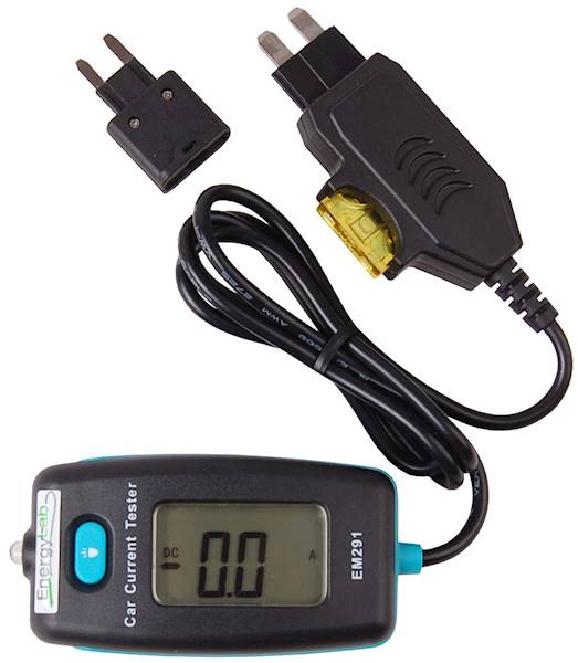 TESTER SAMOCHODOWY PRĄDU DC 0.1-20A EM291