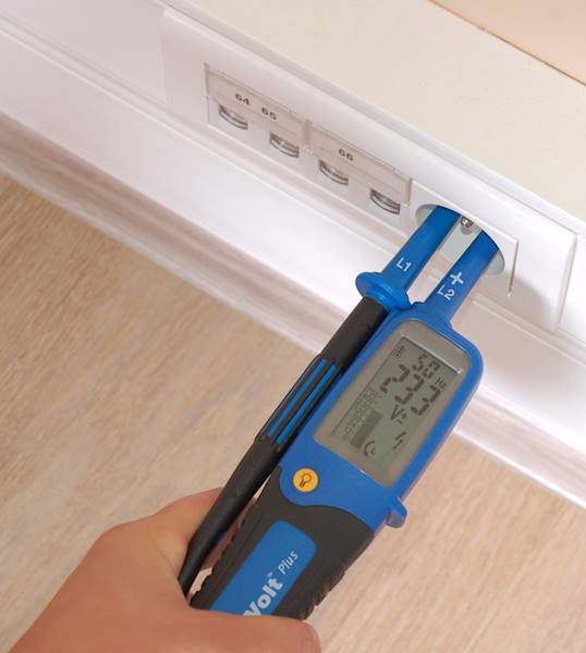 TESTER ELEKTRYKA EAZY VOLT PLUS 750V, LCD BARGRAF