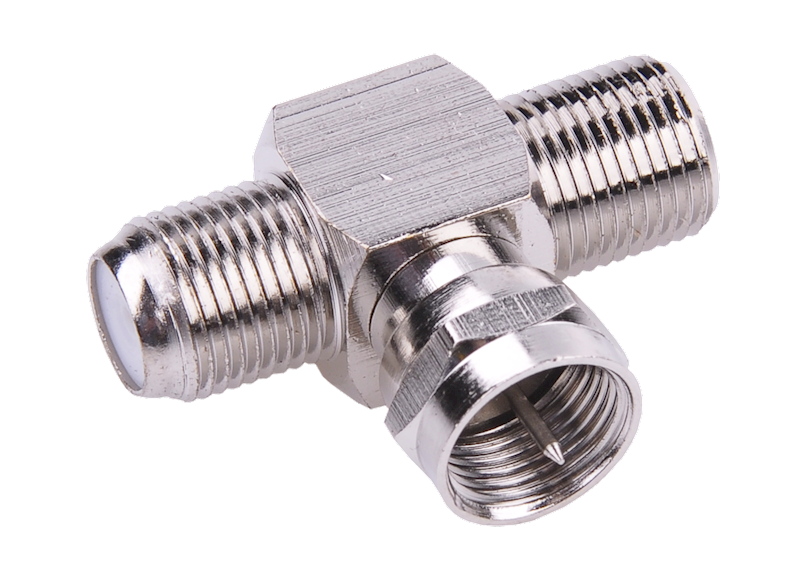 ZŁĄCZE TRÓJNIK F WTYK-2GNIAZDA, ZLA0457,03994