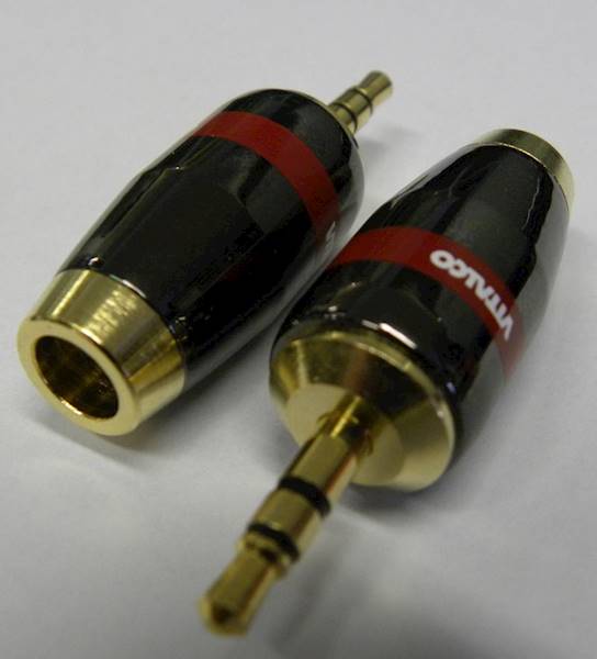 WTYK JACK 3,5MM STEREO ZŁOTY PLATYNOWY, 1782