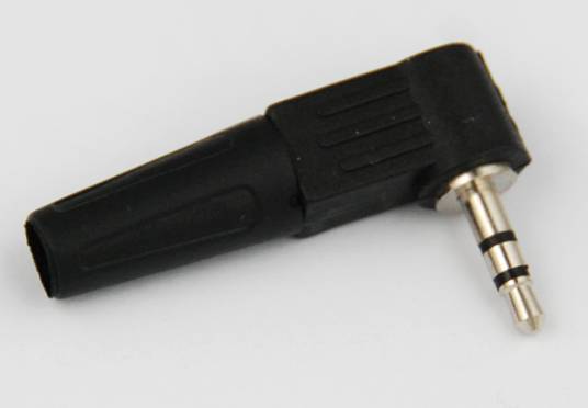 WTYK JACK 3,5MM STEREO KĄTOWY ROHS, 01455