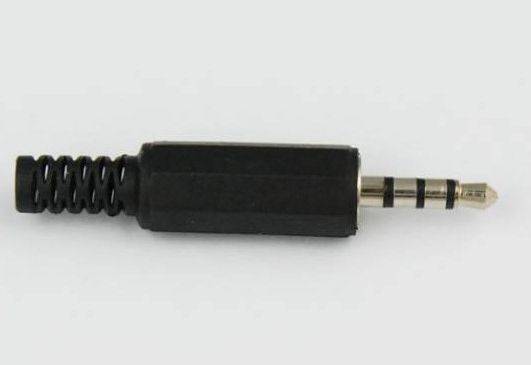 WTYK 3,5MM 4POL. PLASTIK / 02238