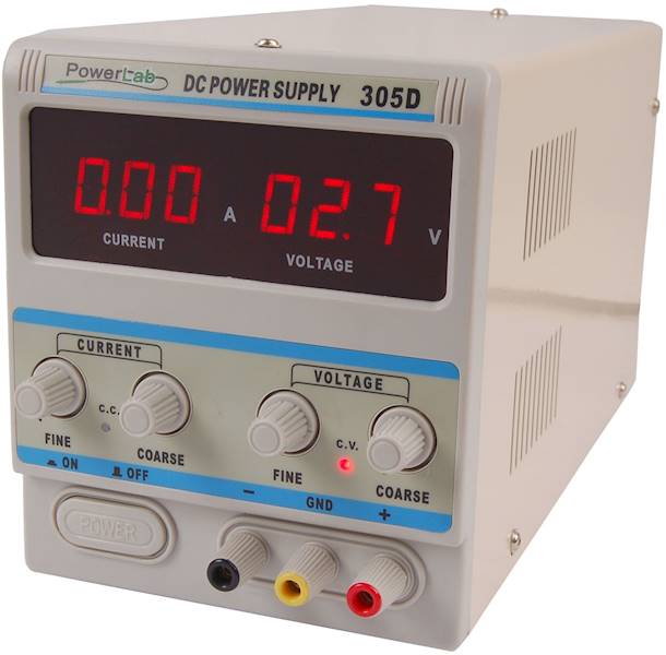 ZASILACZ LAB. POWERLAB 305D 30V/5A LED